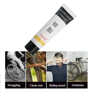 50g Pelumas Gemuk Silikon Perangkat Keras Perbaikan Rumah Pelumasan O Lemak Silikon Food Grade untuk Pelumas Mesin Kopi 10 pelumas silikon penjualan terbaik - №