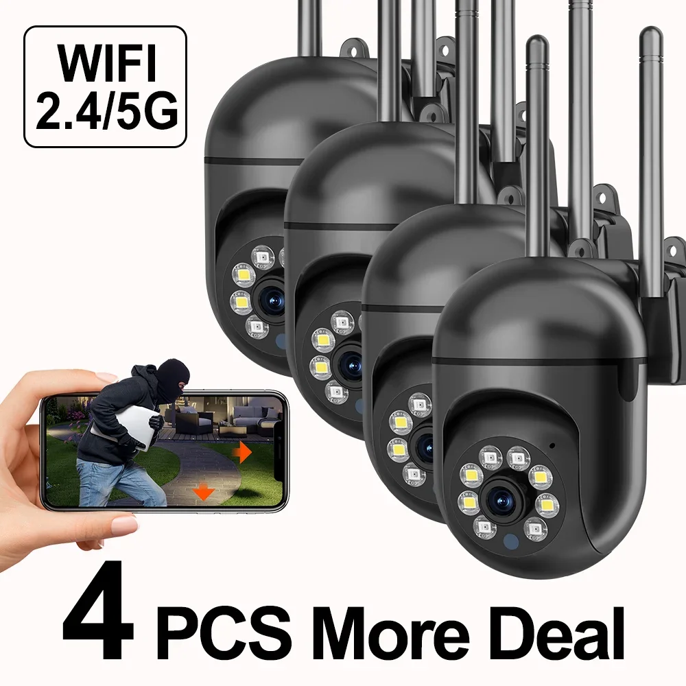 

2MP WiFi Surveillance Camera Color Night Auto Tracking CCTV IP WiFi Cameras Security Protection Home Surveillance baby Monitor