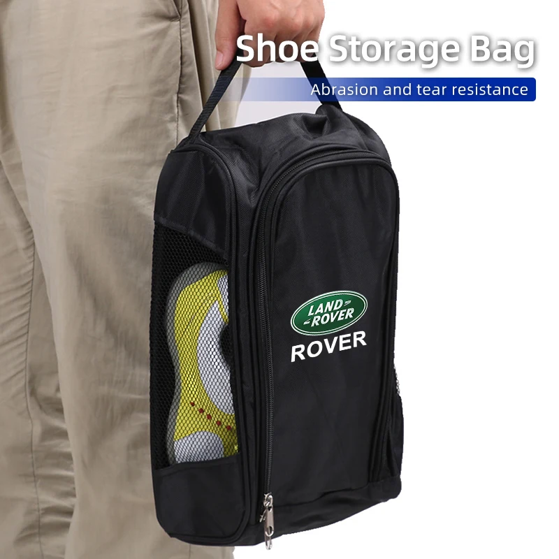 

Car Interior Sneaker Storage Bag Sports Golf Shoe Dust Organizer Case For Land Rover Range Rover Evoque Velar Defender Discovery