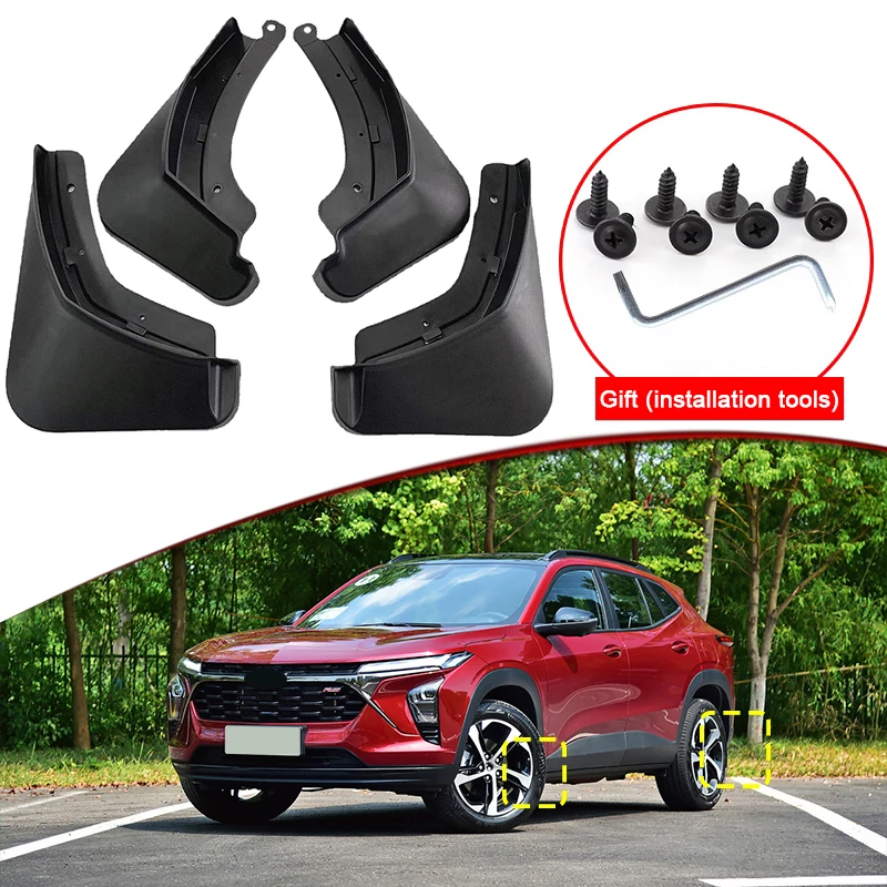 

Car Styling For Chevrolet Seeker Trax 2023 2024 Car Mud Flaps Splash Guard Mudguards MudFlaps Front Rear Fender Auto Accessories