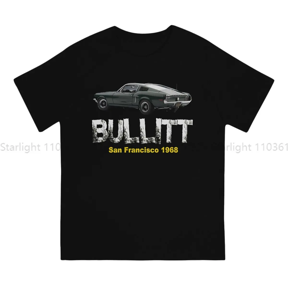 Bullitt Classic Special TShirt Mustang Car Casual T Shirt Newest T-shirt For Men Women