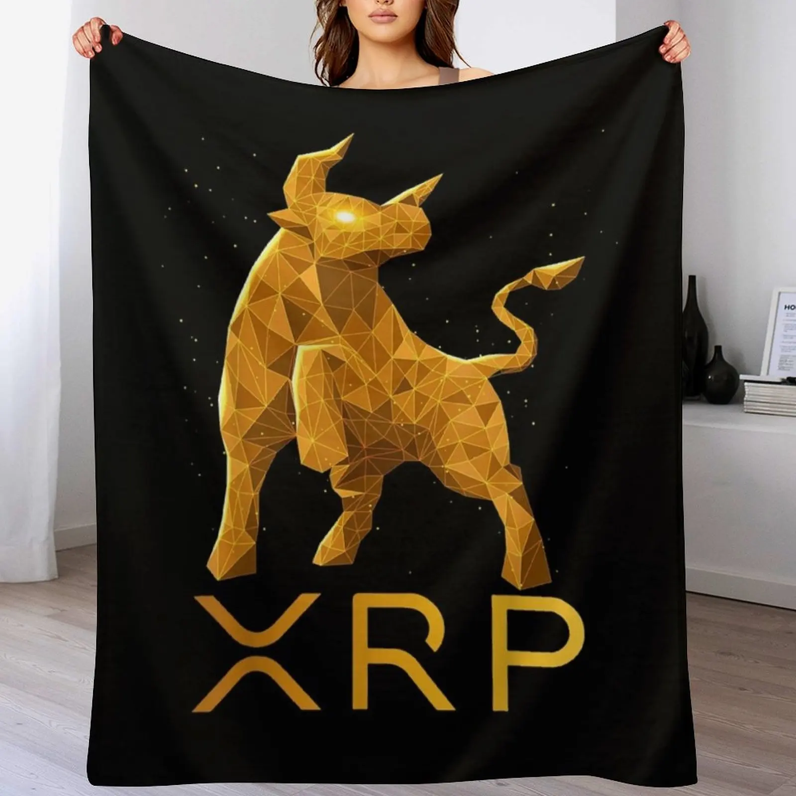 

XRP cryptocurrency - XRP Throw Blanket for winter Giant Sofa Luxury Luxury Brand Blankets