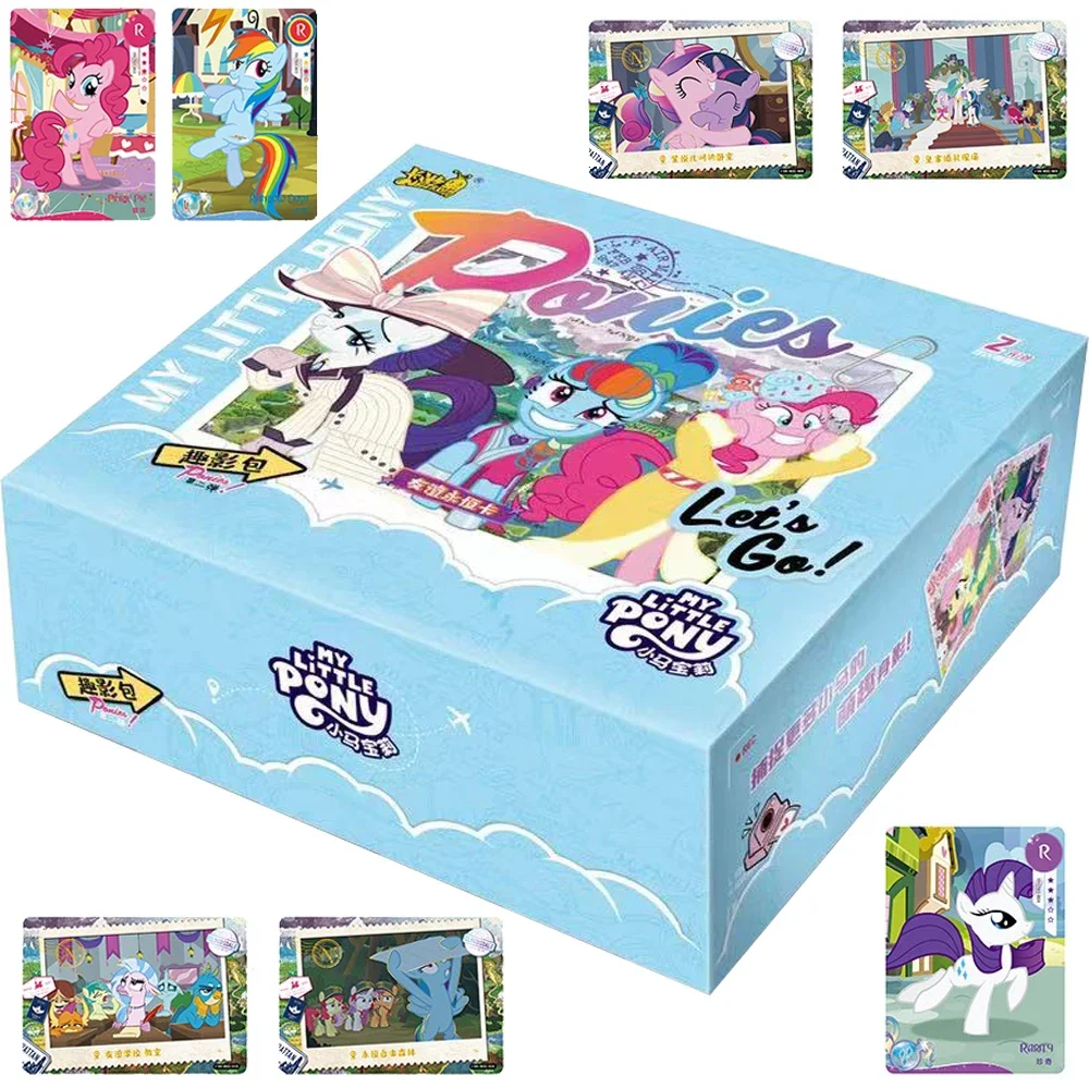 My Little Pony Collection Card For Children Princess Friendship Magic Party Twilight Sparkle Limited Game Card Christmas Gifts