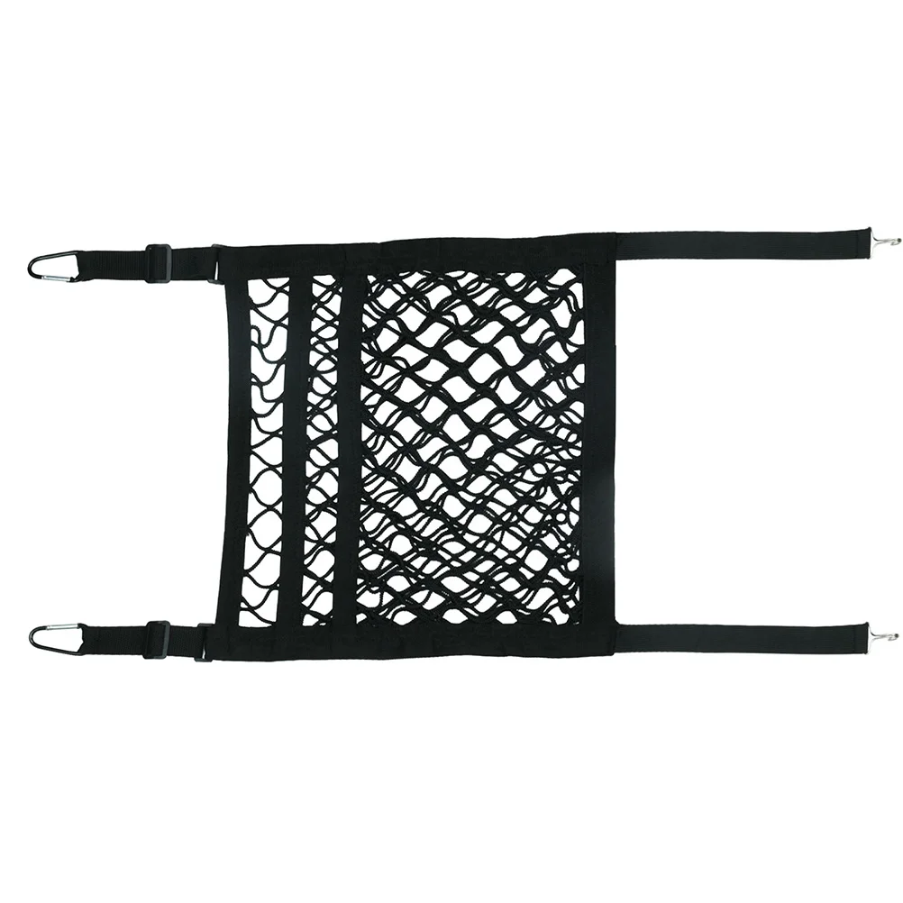 

Car Seat Storage Net Pouch Large Capacity Hanging Organizer For Front Seats Durable Car Interior Accessory Auto Seat