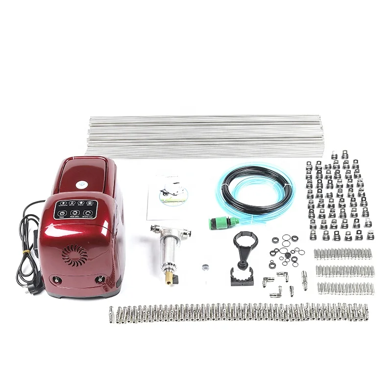 

China Manufacturer 250W Portable Sanitizing Fog Machine Sprayer Electric Atomizer Mist Cooling System With Pump for Patio