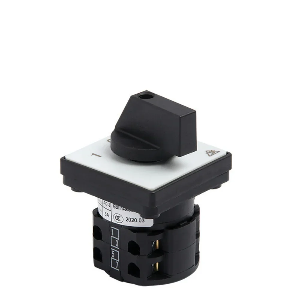 Interruptor de câmera de comutação rotativa 16A 0-1-2