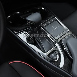 Car Center Console Gear Shift Panel Cover Chrome Decoration for Lexus UX200 UX250h UX260h 2019 2020 -2022 Interior Accessories