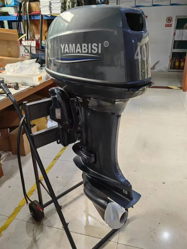 High Quality YAMABISI 2 Stroke 40hp Boat Engine Outboard Motor Boat Motor For Fishing