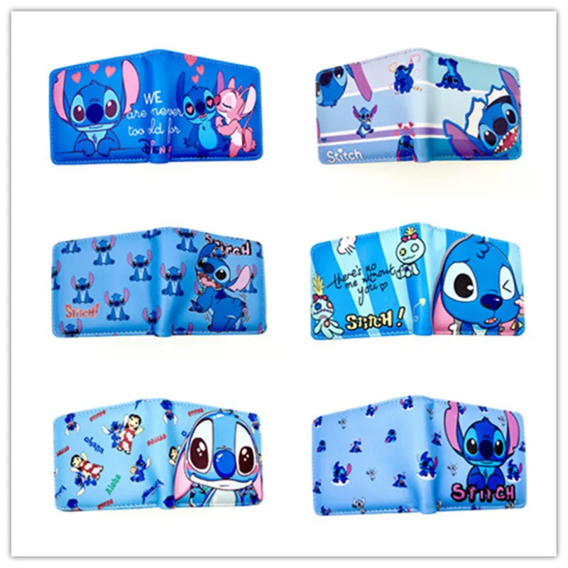 

Disney Cartoon Pu Wallet Ladies Short Zipper Bag Coin Pouch Wallet Purse Bags for Women