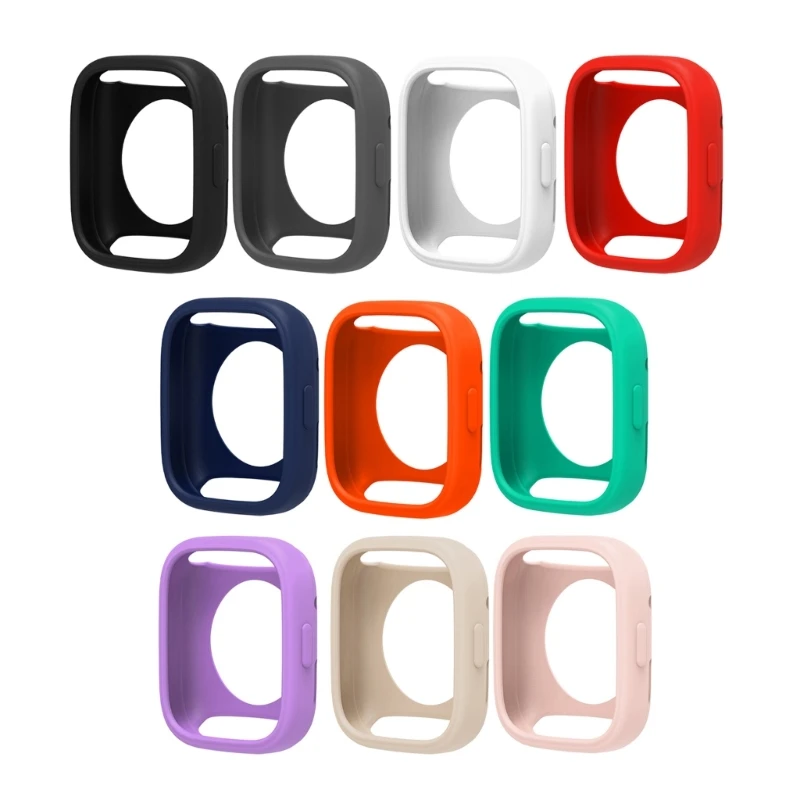 Siliconen Beschermhoes Frame Screen Protector Cover Voor Redmi Horloge 3/Watch3 Soft Shell Bescherming Mouw Behuizing