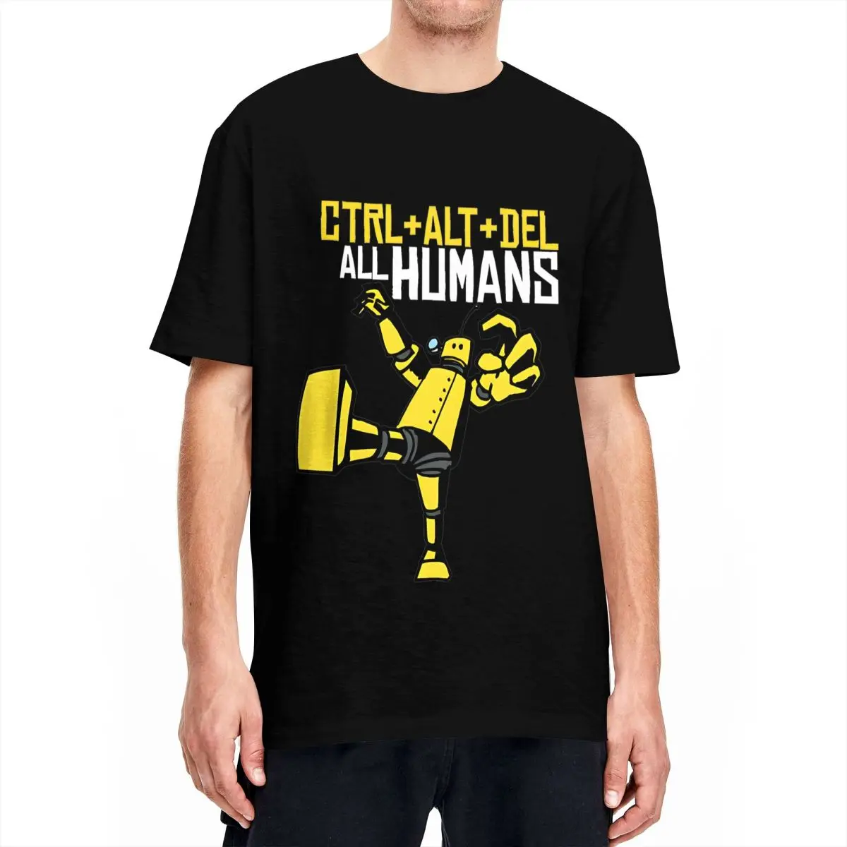 Bender Futuramas Robots T Shirts Men Women 100% Cotton Amazing T-Shirts O Neck Tees Short Sleeve Clothing Printing