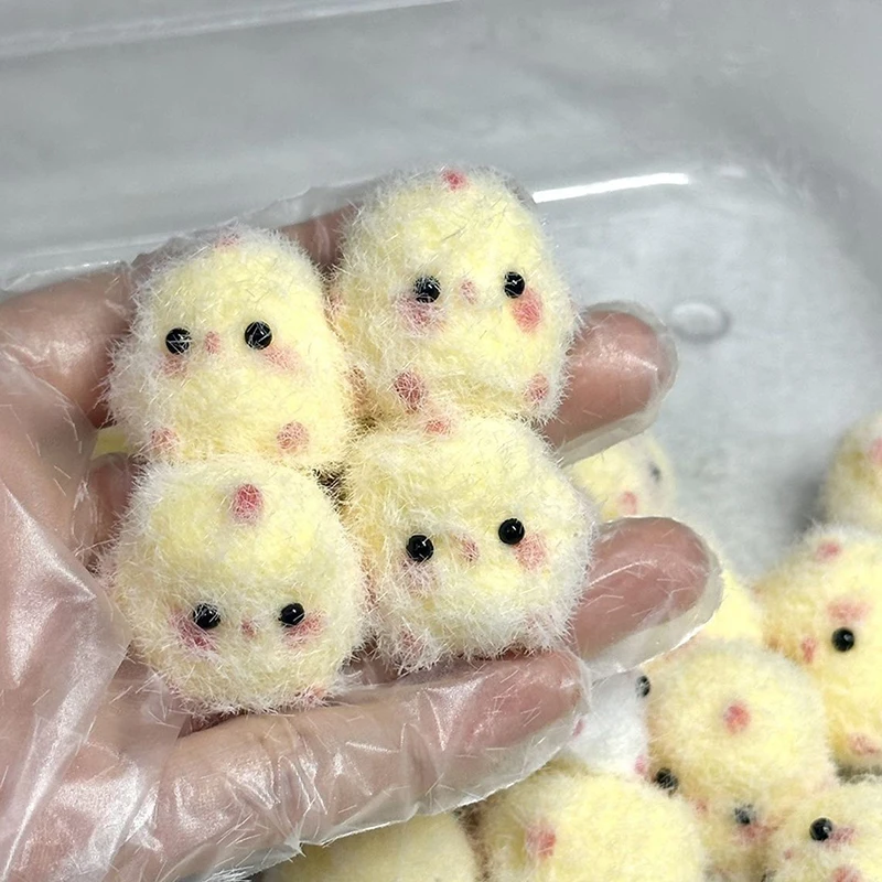 1PC Miniature Slow Rebound บรรเทาของเล่น Sticky TPR Squishy Mini Chick ความเครียดบรรเทา Squishy ใหม่ Fidget Prop