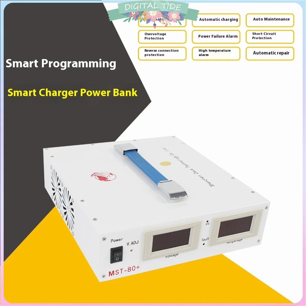 MST-80+ Auto Car ECU Programming Coding Voltage Stabilizer MST 80+ Car Coding Power Charger Voltage Regulator 220V/110V