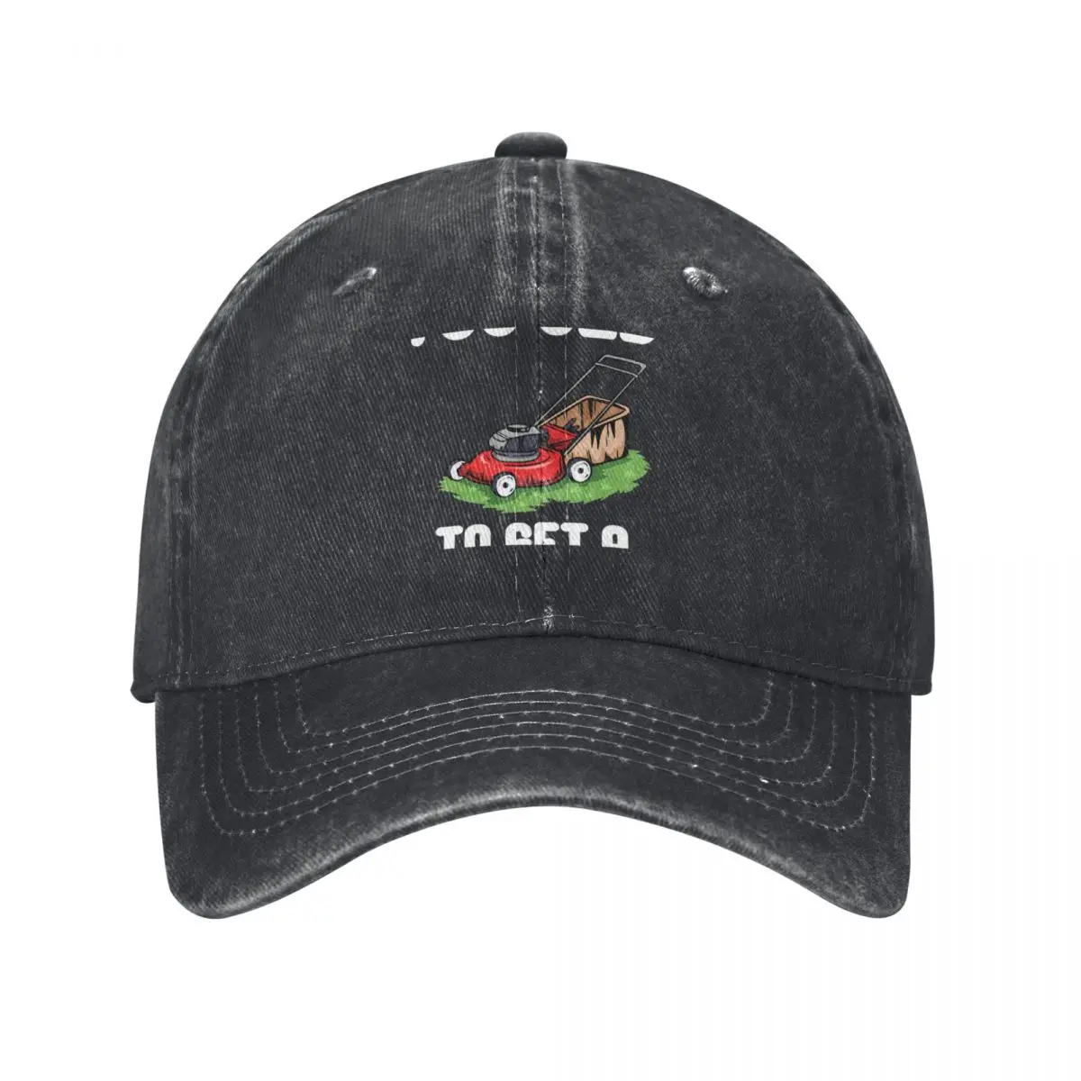 Gardening T Shirt Lawn Mowing Retirement Gardener Lawnmower Garden Gifts Tee Baseball Cap Rugby Mountaineering Boy Women's