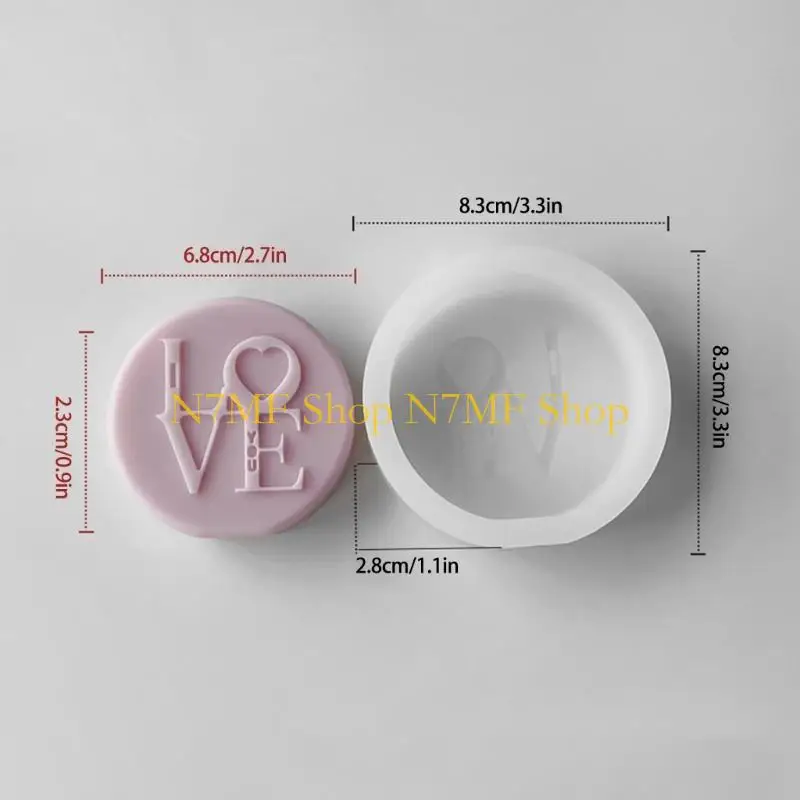 N7MF PRAKTISCHE SILICONE MOLT VOOR HART KAART KAAR