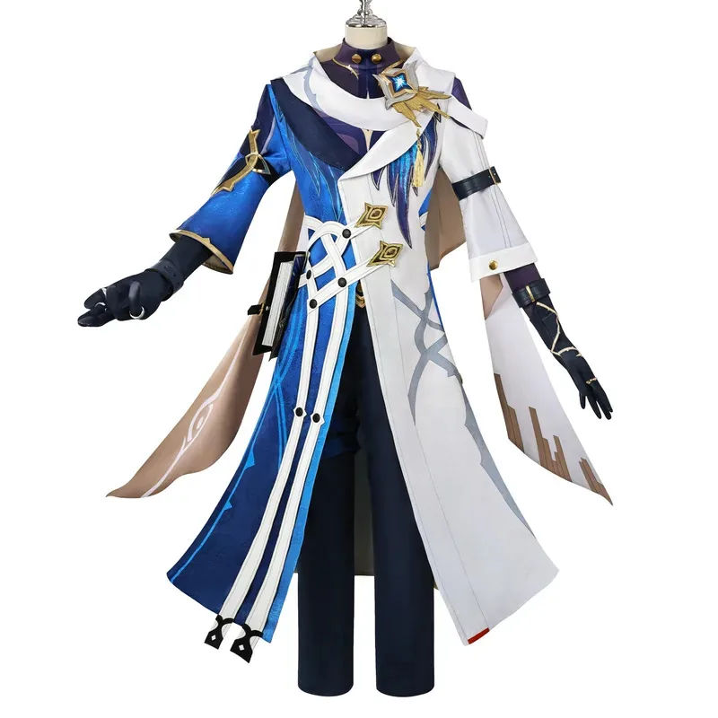 

Game Honkai Star Rail Mr. Sunday Cosplay Costume Carnival Uniform Wig Anime Halloween Men Character Outfit Set Arrivalc;6,r'8;p'