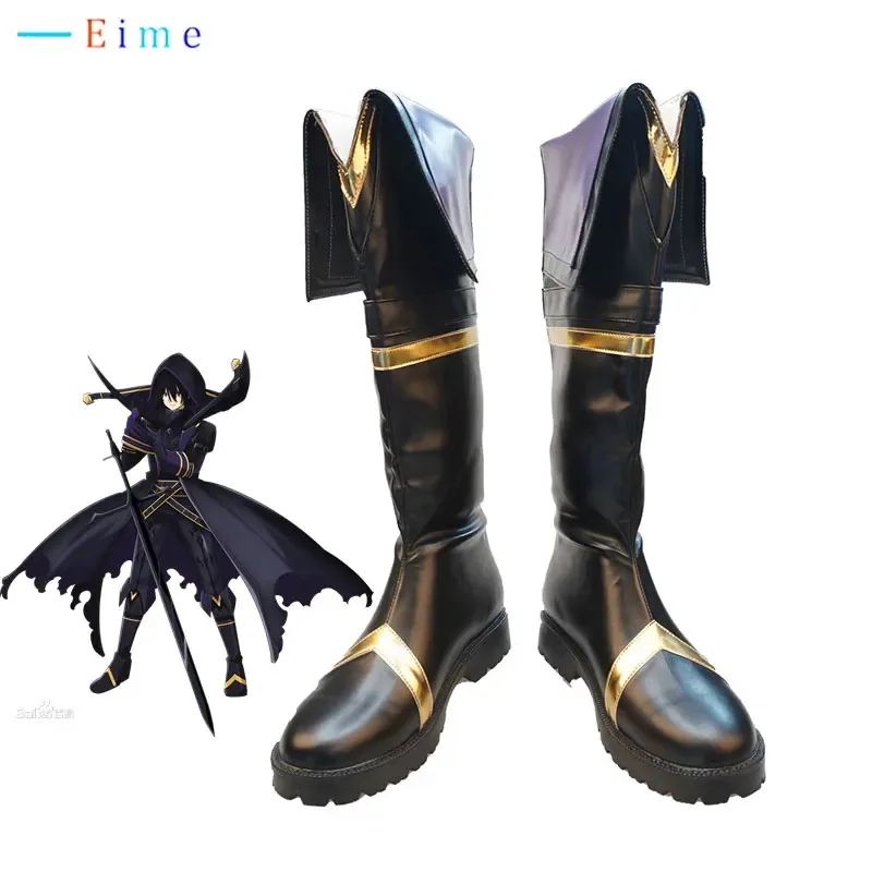 

Anime The Eminence in Shadow Cid Kageno Cosplay Shoes Halloween Carnival Boots PU Leather Shoes Cosplay Props Custom Made