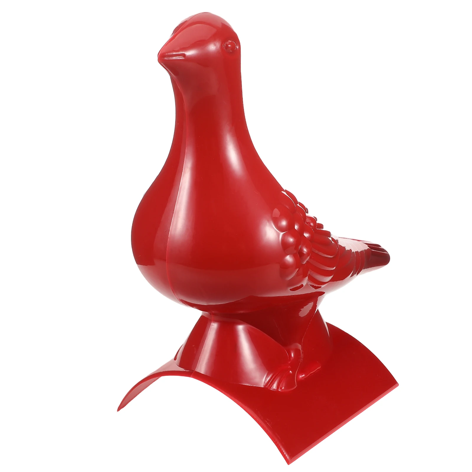 

Pigeon Ornament Villa Decoration Plastic Statue Home Exterior Decor Roof Bird Decorative Pigeon Ornament Fake Bird Roof