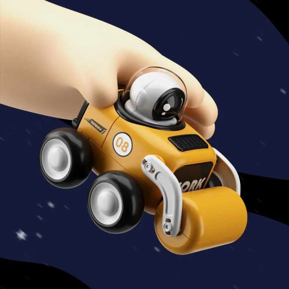 

Engineering Vehicle Astronaut Car Whistle Toy Excavator Bulldozer Childrens Cartoon Toy Car Press Collection