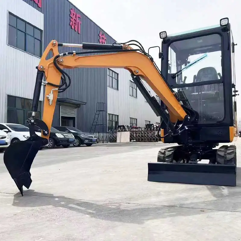 Customized Best Selling TZ12 1.2Ton China Mini excavators Multifunctional Excavation With Free Bucket On Sale