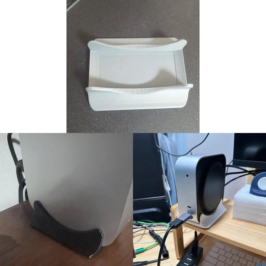 R91A حامل رأسي مضغوط لجهاز الكمبيوتر 2024 يضمن تحسين التبريد وترتيب المكتب الأنيق عالي العروض المستخدمين #1