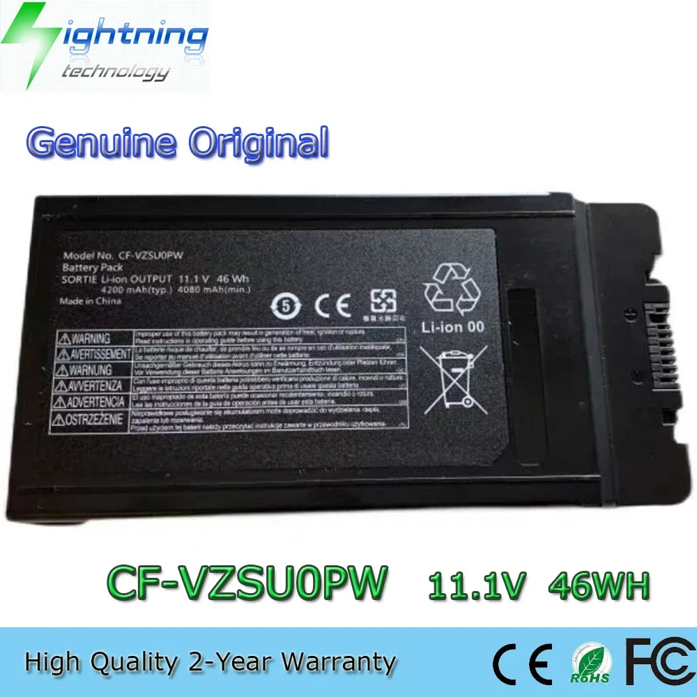 

New Genuine Original CF-VZSU0PW 11.1V 46Wh Laptop Battery for Panasonic Toughbook CF-54 Series CF-VZSU0PR etc.