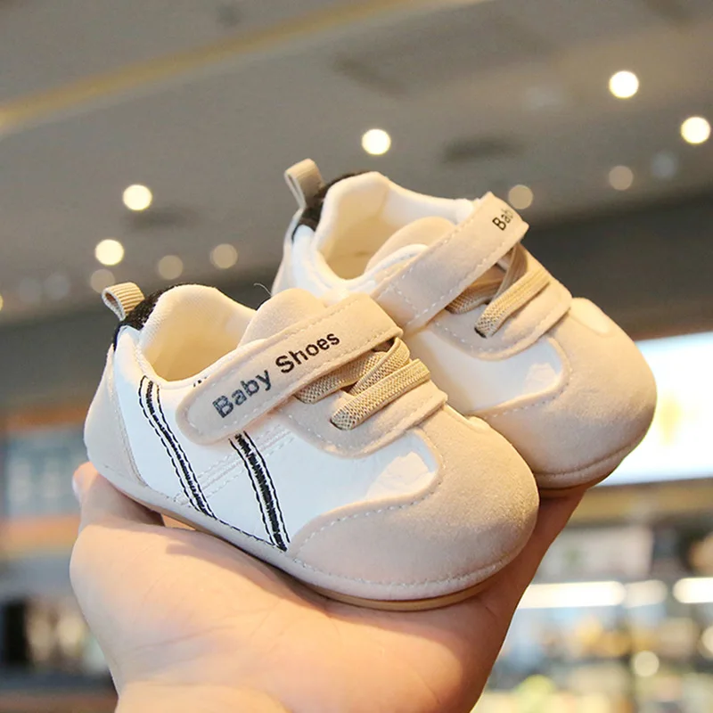 Fashion Baby First Walkers 2026 Spring New Kids Sneakers Comfort Non Slip Girls Casual Shoes Simple Versatile Boys' Flat Shoes