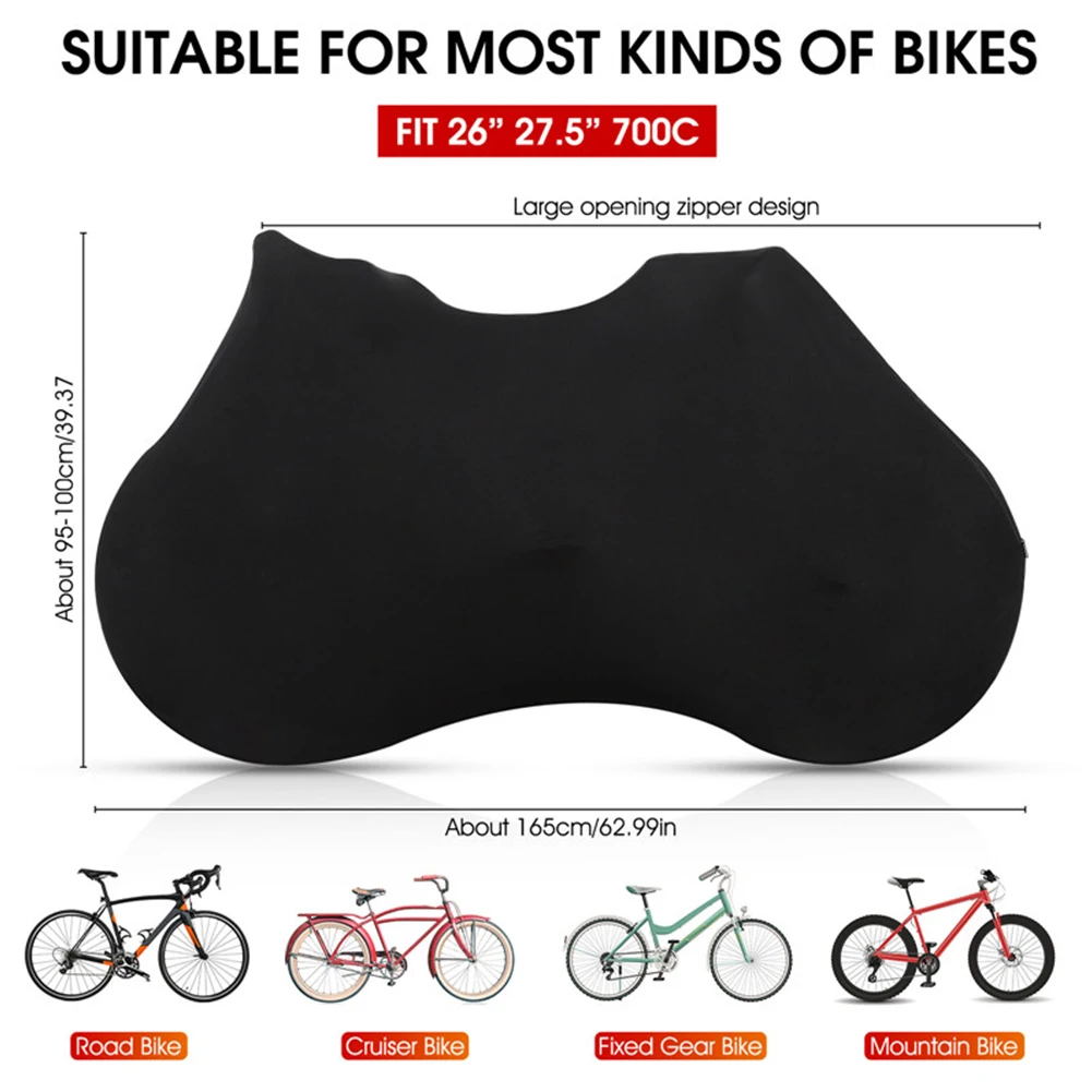 WEST BIKING Bicycle Protector Cover MTB Road Bike Dustproof Scratch-proof Storage Bag Full Bike Frame Wheel Protection Equipment