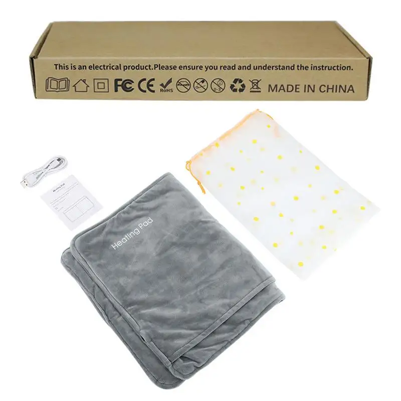 Foot Heating Pad Fast Heating Foot Warmer Foldable And Washable Electrical Bedding For Reading Working Studying Sleeping