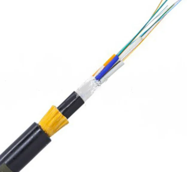 Outdoor Aerial ADSS Cable with G652d Sm Single Jacket Fiber - 6/8/12/24/48/72/96/144 Core Options good price