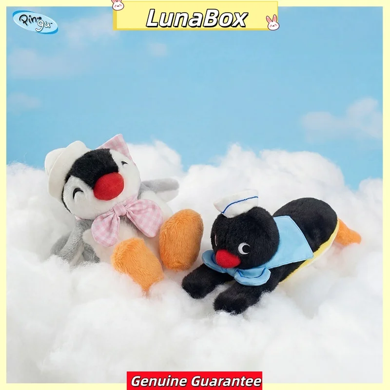 New Pingu Plush Toy Pendant Long Vacation Series Double Image Bendable Flexible Official Licensed Anime Toy Gift For Men Women