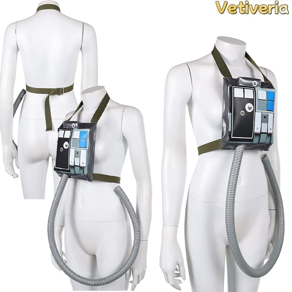 Bolso de pecho para cosplay de Mujer de Star Wars, accesorios de disfraz de Trench Trooper, set de fantasía de batalla espacial de película, accesorios de disfraz para Halloween y Carnaval