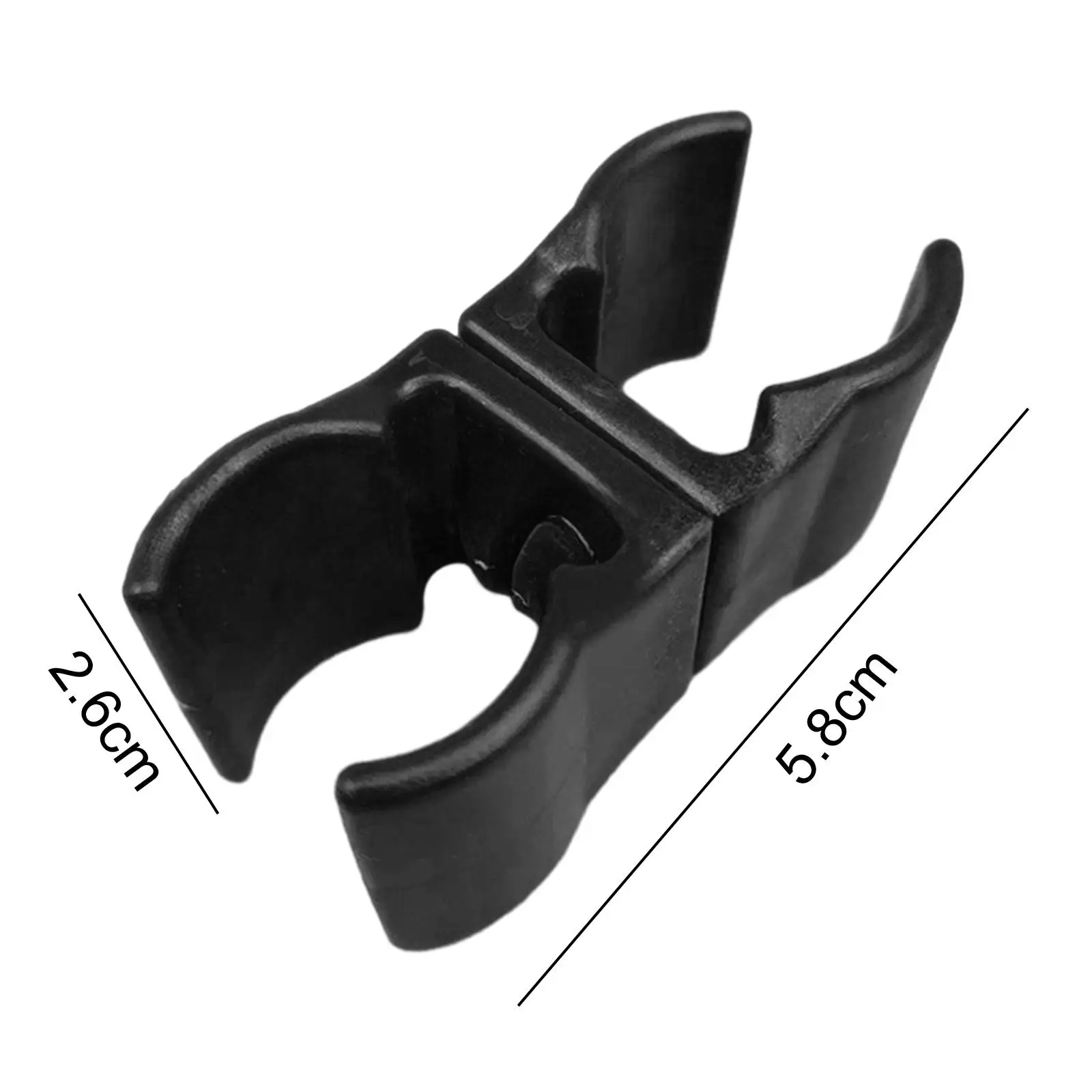 10x Football Training Flag Pole Clip Buckle Swivel Clips Portable Connector Clip for Practice Sports Warning Outdoor Volleyball
