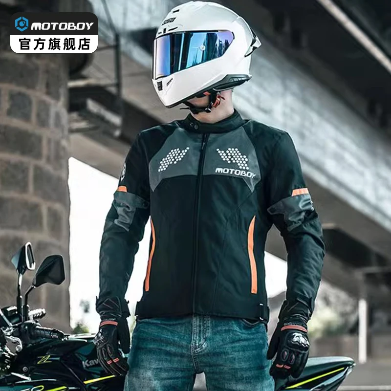 

Man's Motorcycle Jacket Waterproof Motorcycle Riding Jacket Removable Thermal Underwear Motocross Jacket Reflective For 4 Season