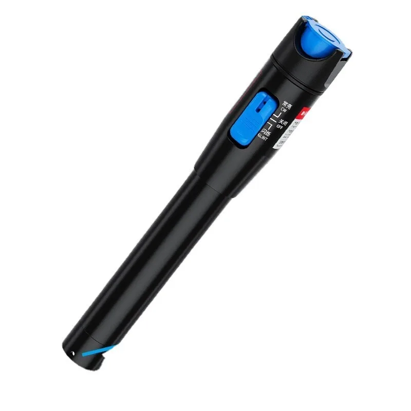 Professional Red Light Fiber Optic Visual Fault Locator Pen 50km Universal Connector Optical Cable Tester Laser VFL Tool Single