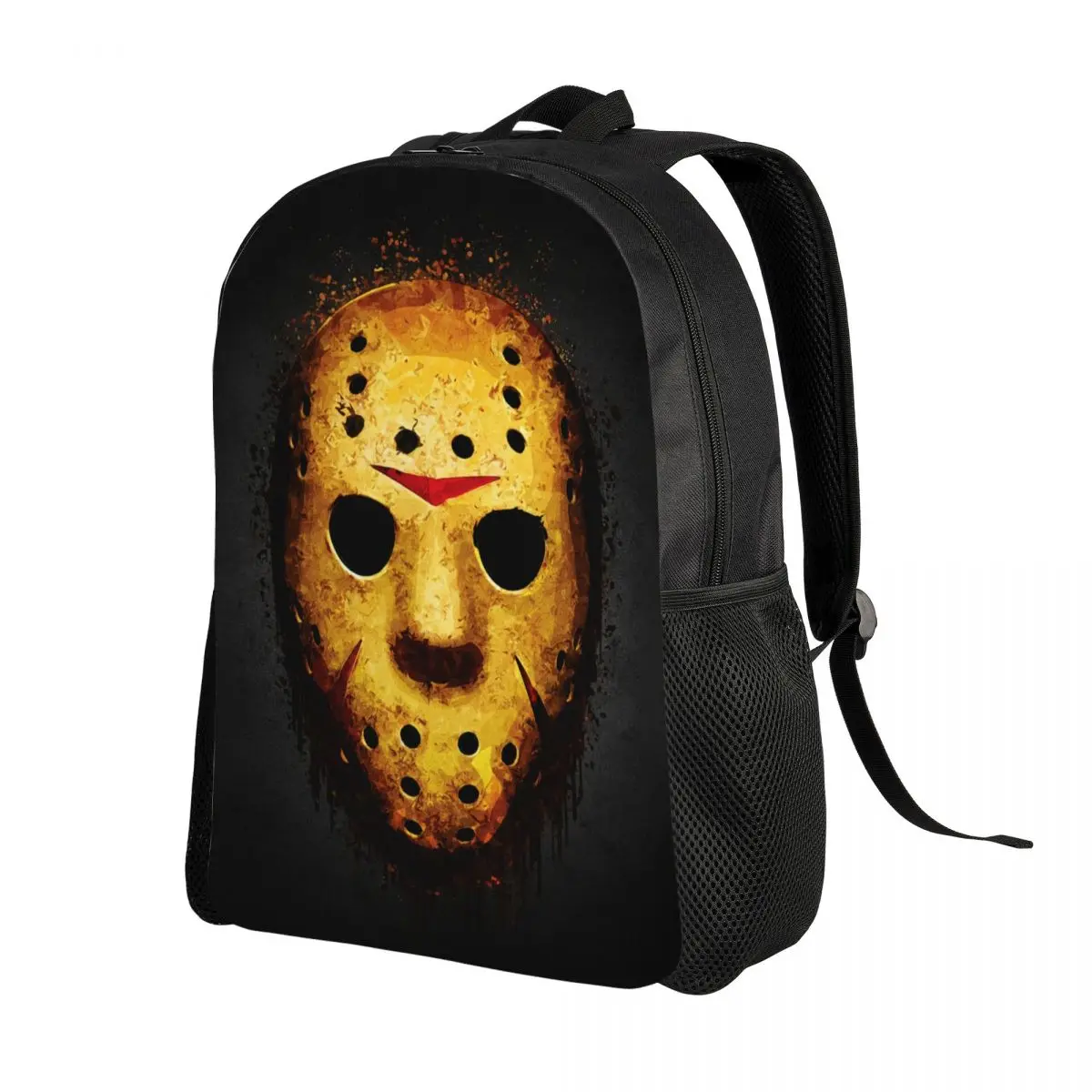 Customized Horror Movie Character Murderers Backpacks Men Women Basic Bookbag for College School Halloween Film Bags