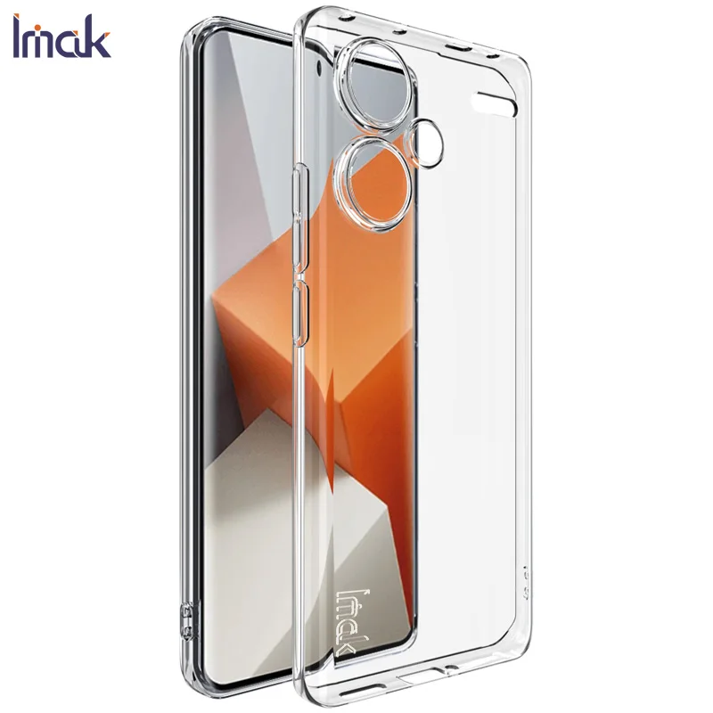 For Xiaomi Redmi Note 13 Pro Plus 5G Case IMAK Ultra Thin Soft Clear Back Cover Phone Cases Funda For Redmi Note 13 Pro Plus