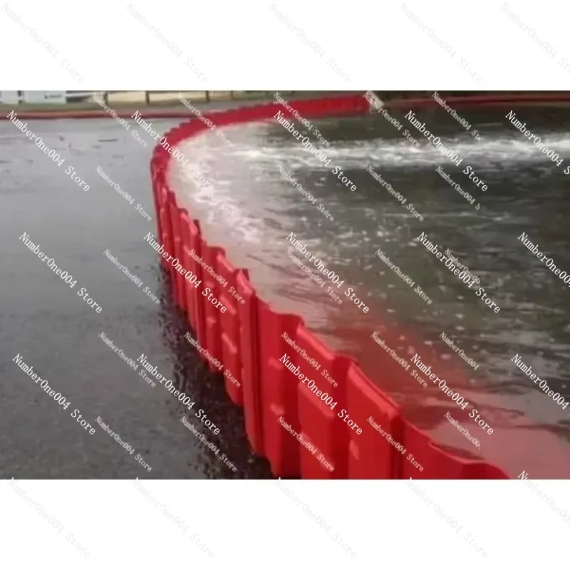 Movable portable water flood barrier dam boxwall water gate flood defence for garage subway