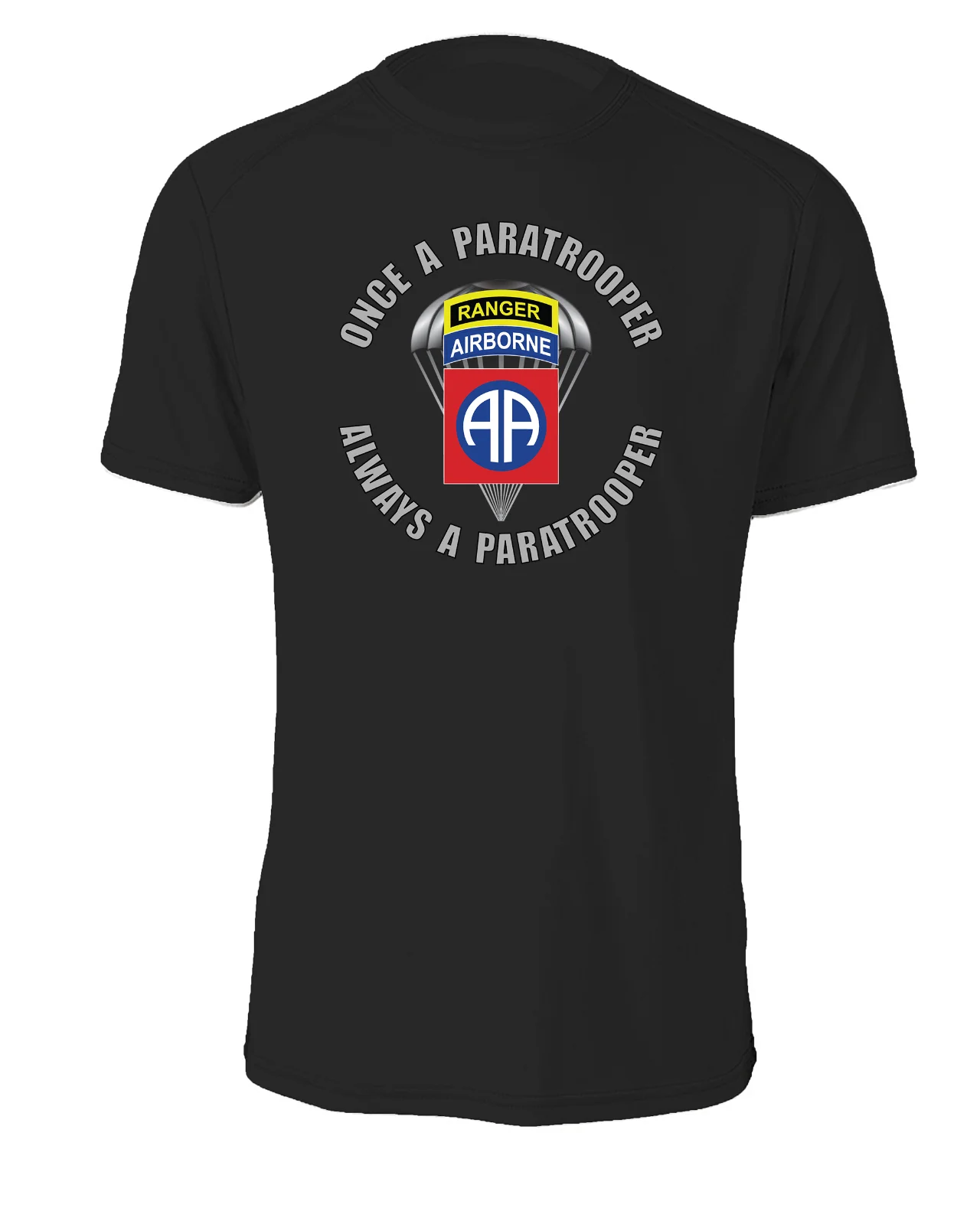 

82nd Airborne Ranger Paratrooper T Shirt. Short Sleeve 100% Cotton Casual T-shirts Loose Top Size S-3XL