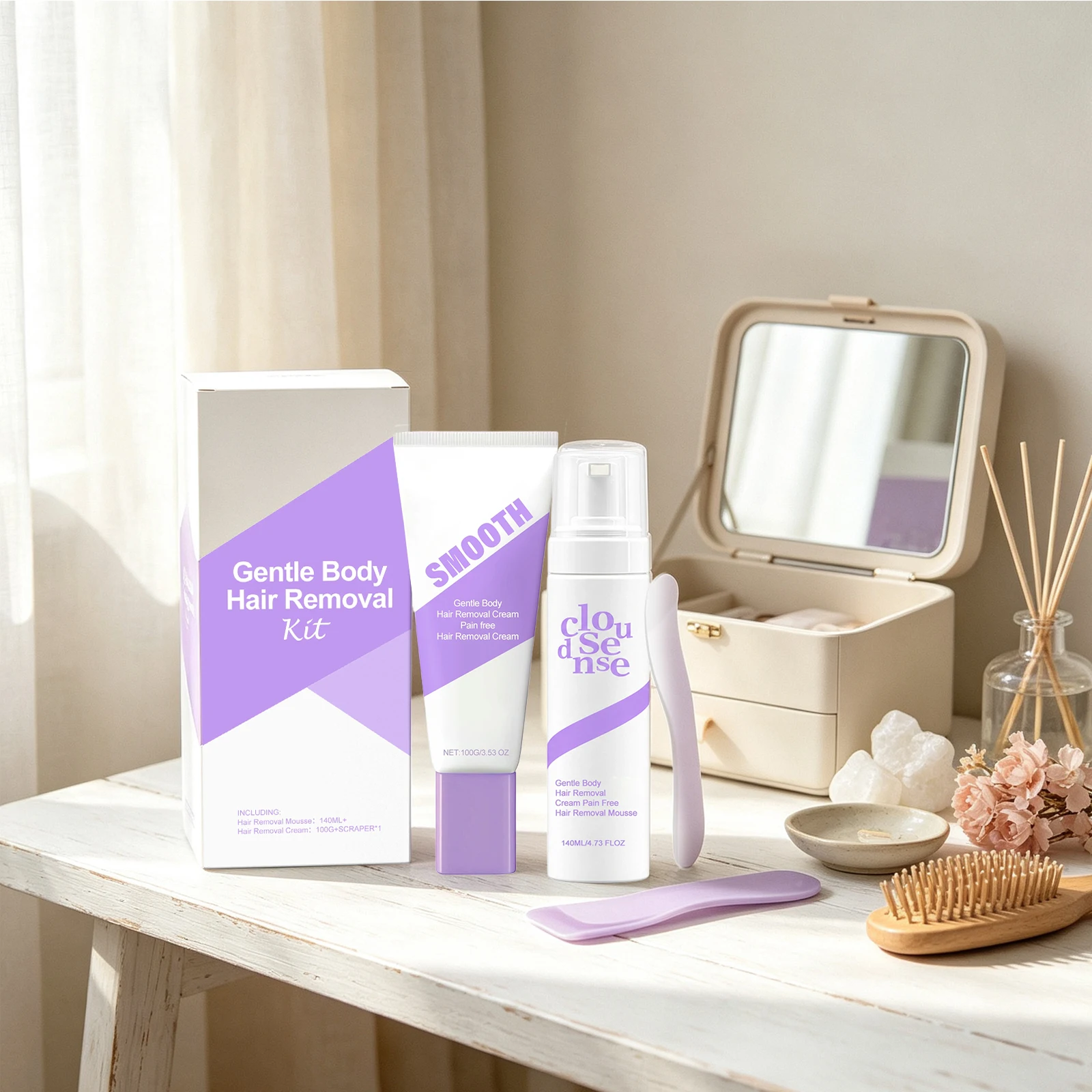 Gentle Hair Removal Mousse Spr - огляд і ціна Body Lotion