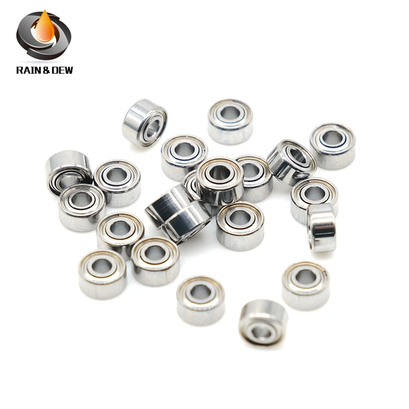 MR62ZZ Bearing ABEC-7 (10PCS) 2*6*2.5 mm Miniature Deep Groove MR62 ZZ Ball Bearings R-620 W52 MR62Z