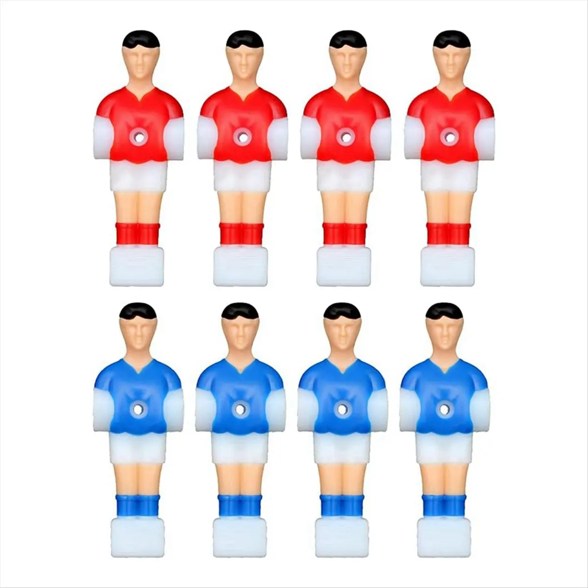 2026 Trend 1 Set of Football Machine Soccer Foosball Player Replacement Table Football Mini Soccers Player Statue Foosball