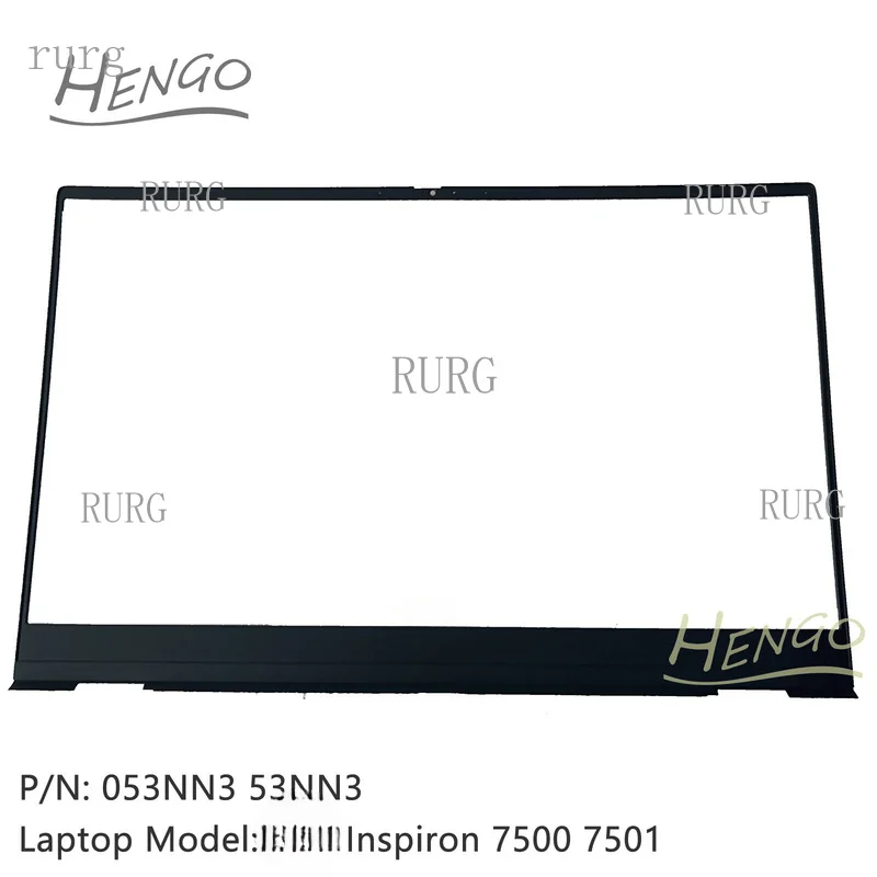 R+ Brand new suitable for Dell Inspiron 7500 7501 LCD front cover protective case frame B shell 053NN3 53NN3