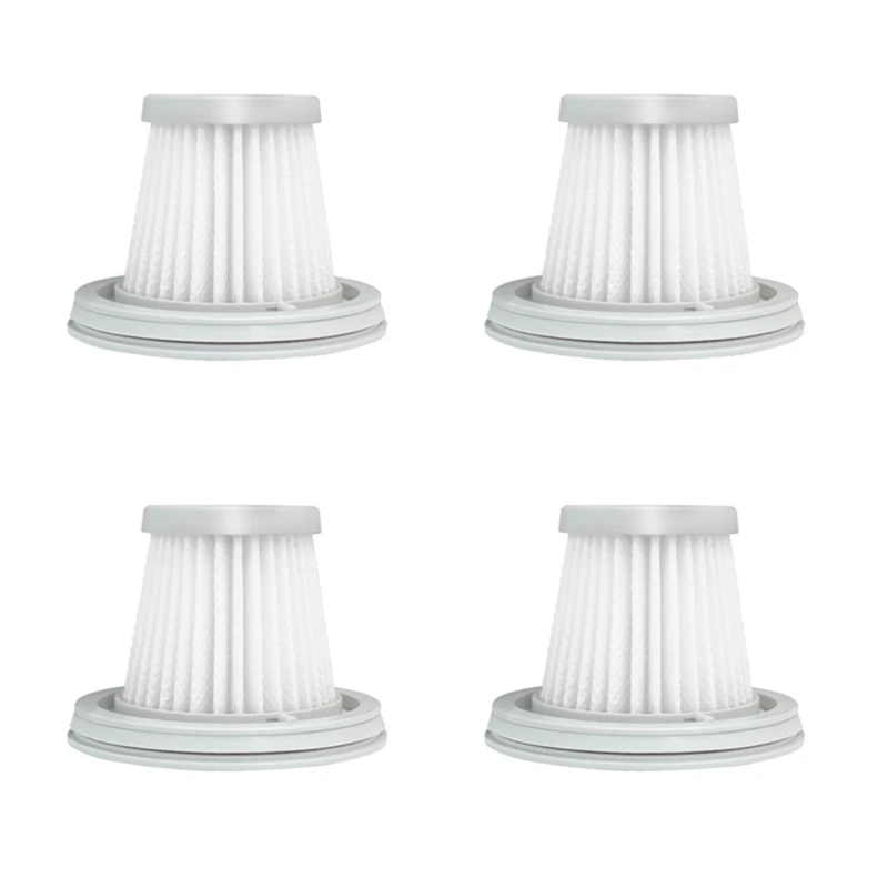

4 шт. HEPA-фильтр для XIAOMI MIJIA Handy пылесоса, беспроводной моющийся мини-фильтр для дома и автомобиля, запасные части