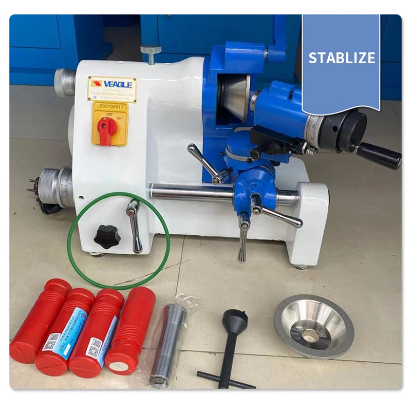 220V U3 Collets Universal Cutter Grinder Drill Sharpener Sharpening Machine End Mill Drill Cutter Grinding Tool
