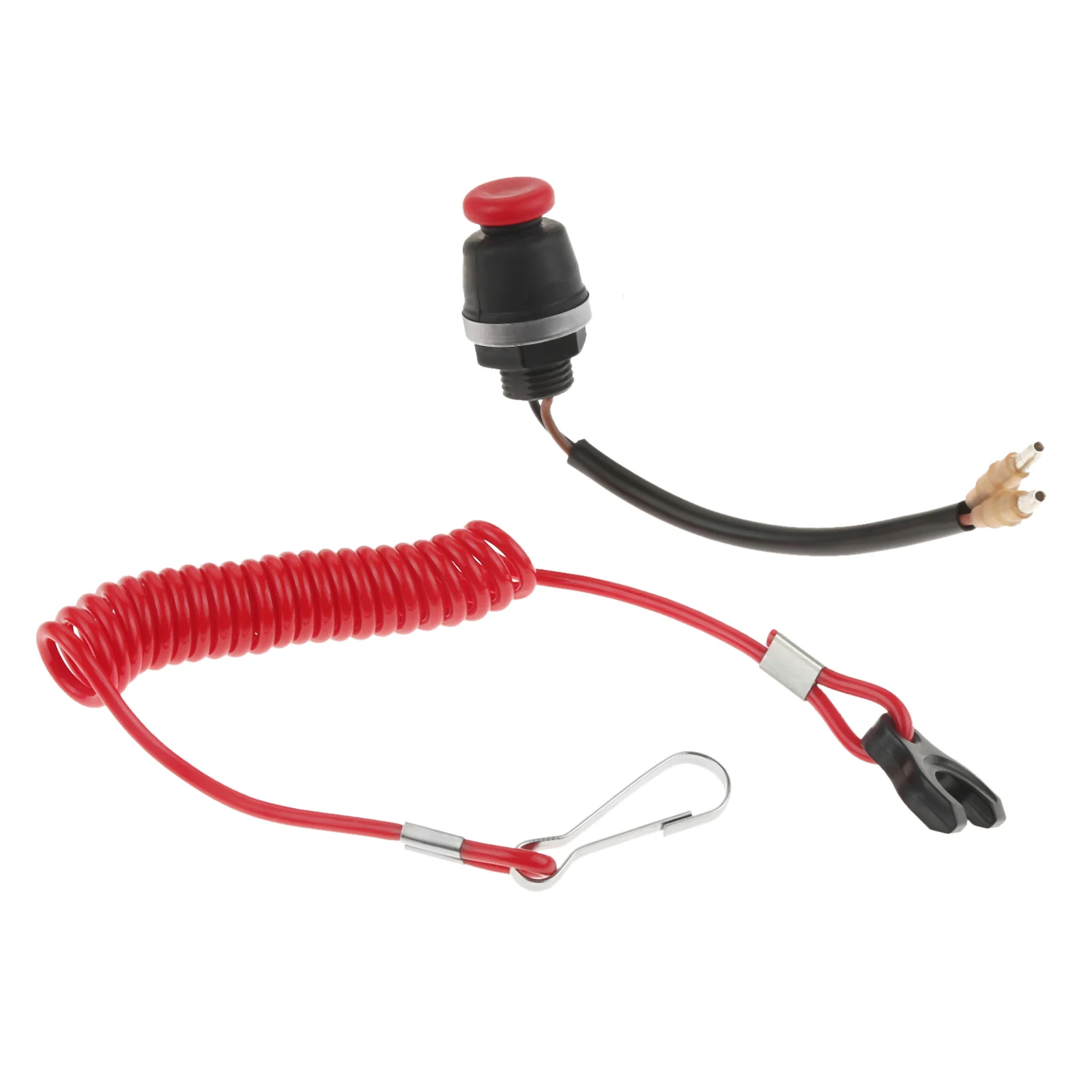 

1 шт. тумблер и 1 шт. страховочный трос Marine Kill Switch, ремешок безопасности для подвесного двигателя Tohatsu