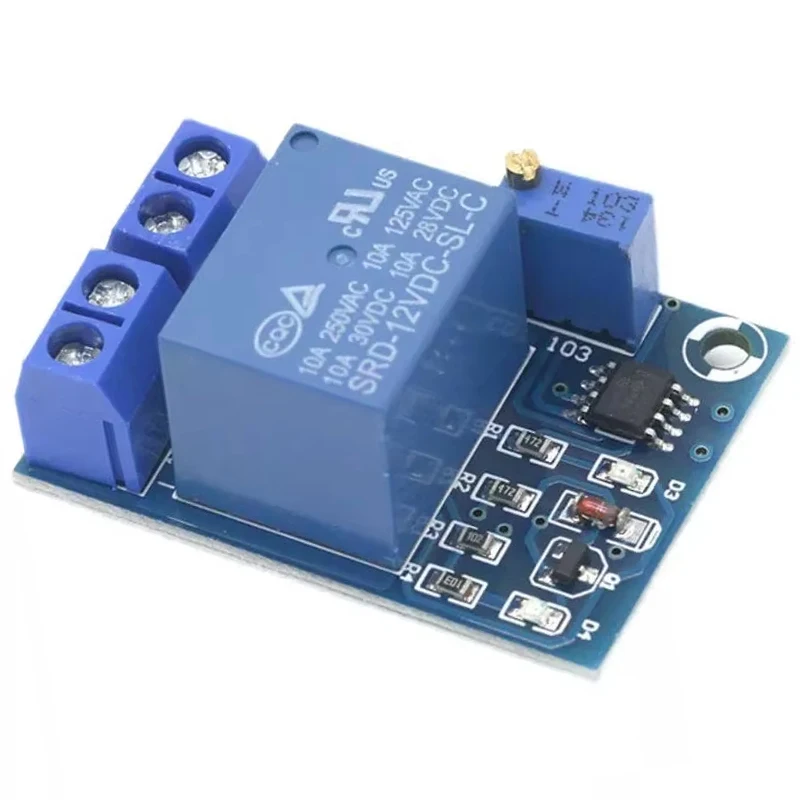 12V Auto Recovery Low Voltage Cutoff Module, DC Battery Undervoltage Protection Board with Over Charge/Discharge Protection