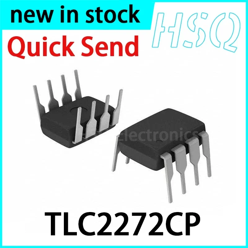 5PCS TLC2272 TLC2272CP DIP-8 Linear/Instrument Amplifier Chip New
