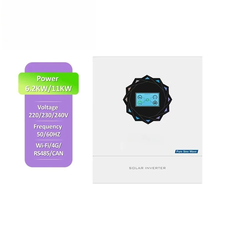 5.5KW 6.2kw 11kw 10kw  Home Use Off Grid  for Hybrid Solar Inverter Energy Storage System Solar Storage Inverter
