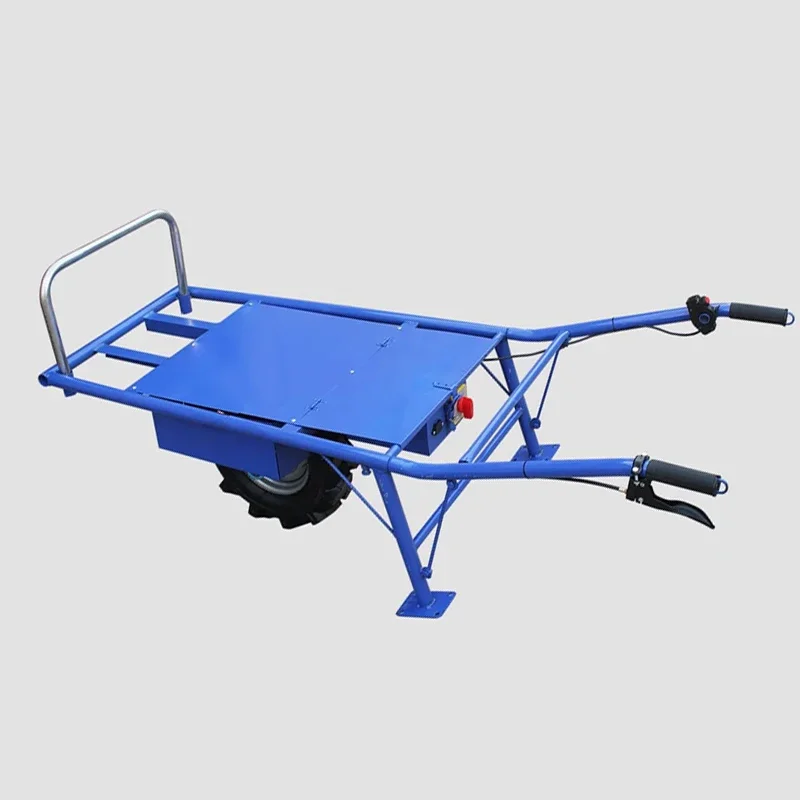 Industrial Battery Operated Hand Cart Single Wheel Load Capacity Effortless Shopping & Storage Hand Truck Trolley Cart